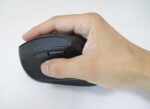 Silent Bluetooth Vertical Mouse - Wireless Optical Ergonomic Mouse w/Adjustable Sensitivity