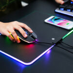 MOJO Wireless Charger Mousepad - Qi Quick Charging Mouse Pad